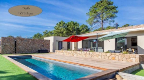 Villa U Scopu, 6 pers, piscine chauffée, 10 mn plage en voiture